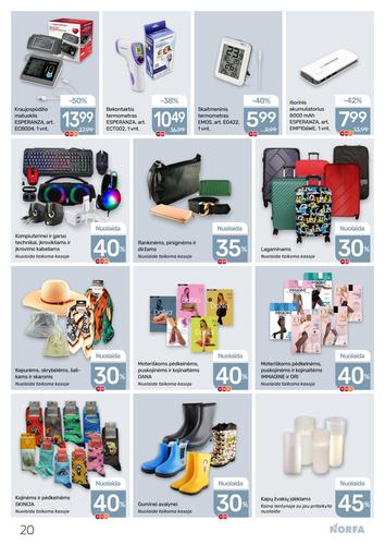 NORFA akcijų leidinys Nr. 7 nuo balandžio 2 d.