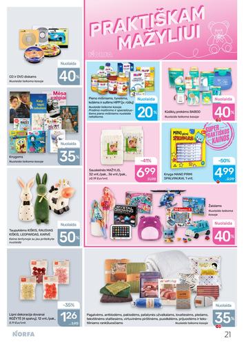 NORFA akcijų leidinys Nr. 7 nuo balandžio 2 d.