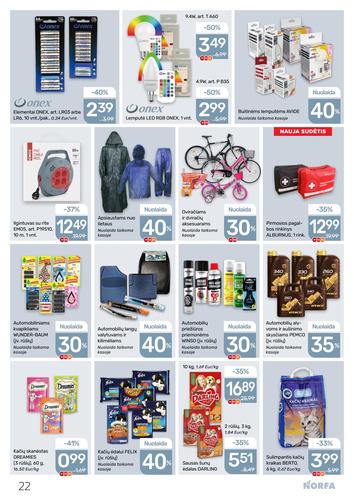 NORFA akcijų leidinys Nr. 7 nuo balandžio 2 d.