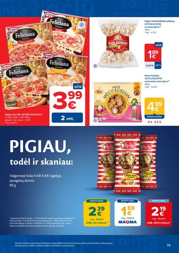 MAXIMA akcijų leidinys Nr. 30 nuo liepos 21 d.