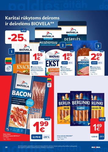 MAXIMA akcijų leidinys Nr. 30 nuo liepos 21 d.