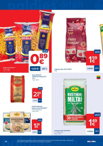 MAXIMA akcijų leidinys Nr. 30 nuo liepos 21 d.