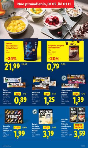 LIDL maisto akcijų leidinys nuo sausio 5 d.