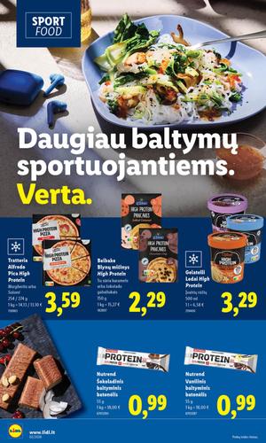 LIDL maisto akcijų leidinys nuo sausio 5 d.