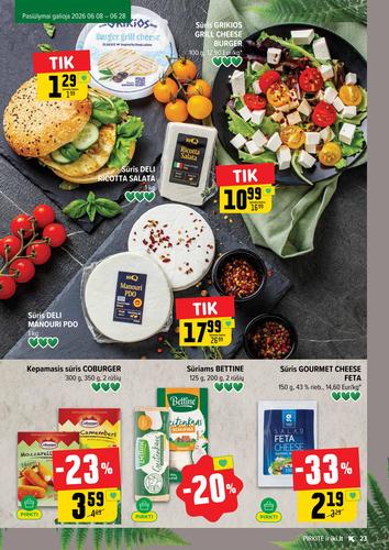 IKI akcijų leidinys Nr. 26 nuo birželio 22 d.