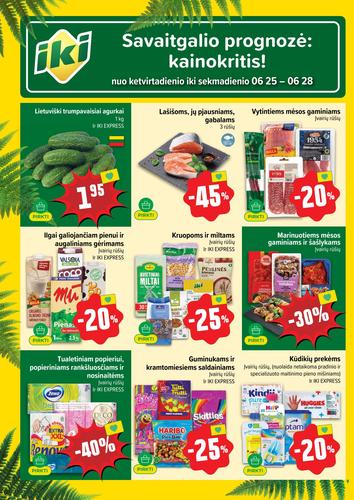 IKI akcijų leidinys Nr. 26 nuo birželio 22 d.