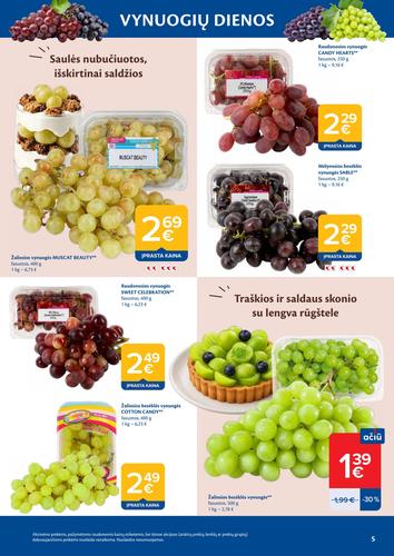 MAXIMA akcijų leidinys Nr. 37 nuo rugsėjo 8 d.