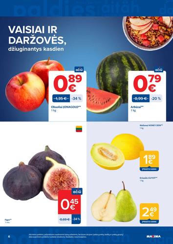 MAXIMA akcijų leidinys Nr. 37 nuo rugsėjo 8 d.