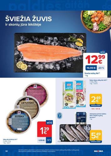 MAXIMA akcijų leidinys Nr. 37 nuo rugsėjo 8 d.
