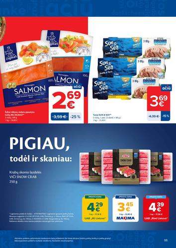 MAXIMA akcijų leidinys Nr. 37 nuo rugsėjo 8 d.