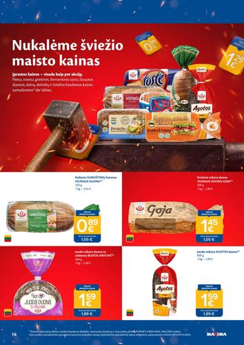 MAXIMA akcijų leidinys Nr. 37 nuo rugsėjo 8 d.