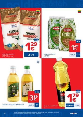 MAXIMA akcijų leidinys Nr. 37 nuo rugsėjo 8 d.