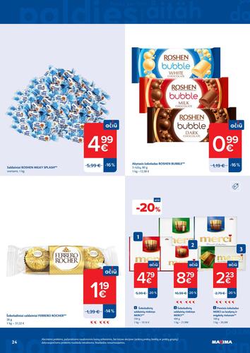 MAXIMA akcijų leidinys Nr. 37 nuo rugsėjo 8 d.