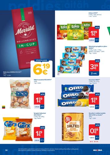 MAXIMA akcijų leidinys Nr. 37 nuo rugsėjo 8 d.
