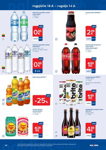 MAXIMA akcijų leidinys Nr. 37 nuo rugsėjo 8 d.