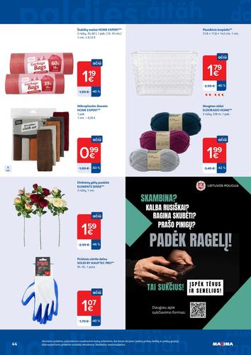 MAXIMA akcijų leidinys Nr. 37 nuo rugsėjo 8 d.