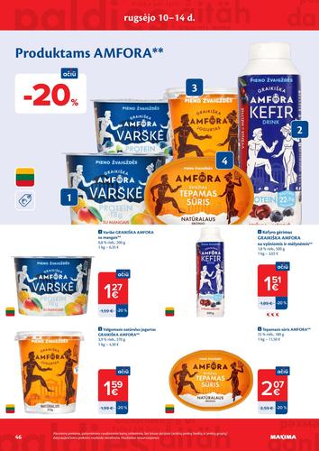 MAXIMA akcijų leidinys Nr. 37 nuo rugsėjo 8 d.