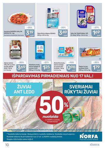 NORFA akcijų leidinys Nr. 19 nuo rugsėjo 4 d.
