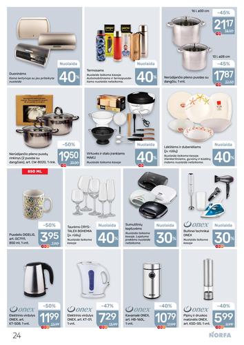 NORFA akcijų leidinys Nr. 19 nuo rugsėjo 4 d.