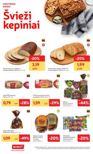 RIMI akcijų leidinys Nr. 30 nuo liepos 21 d.