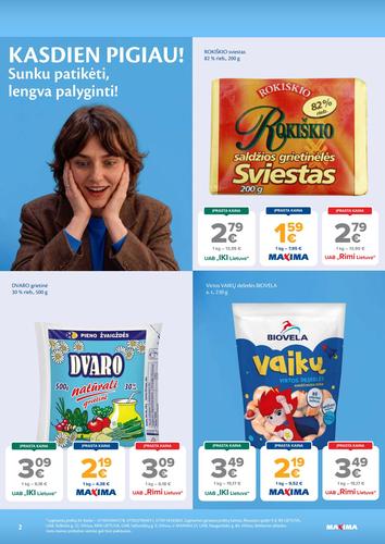 MAXIMA akcijų leidinys Nr. 43 nuo spalio 20 d.