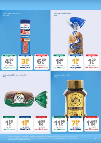 MAXIMA akcijų leidinys Nr. 43 nuo spalio 20 d.