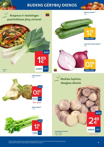 MAXIMA akcijų leidinys Nr. 43 nuo spalio 20 d.