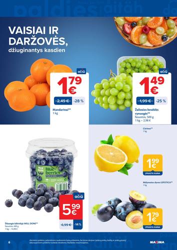 MAXIMA akcijų leidinys Nr. 43 nuo spalio 20 d.