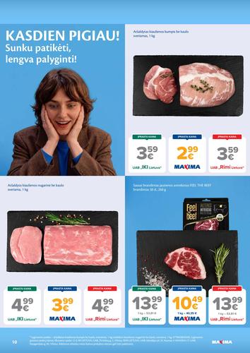 MAXIMA akcijų leidinys Nr. 43 nuo spalio 20 d.