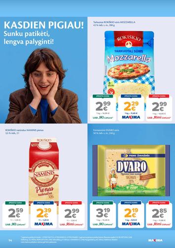 MAXIMA akcijų leidinys Nr. 43 nuo spalio 20 d.
