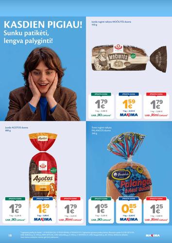 MAXIMA akcijų leidinys Nr. 43 nuo spalio 20 d.