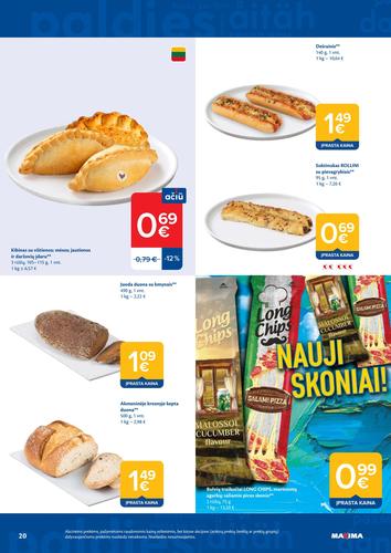 MAXIMA akcijų leidinys Nr. 43 nuo spalio 20 d.