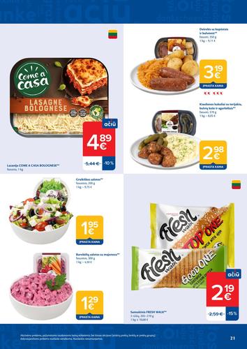 MAXIMA akcijų leidinys Nr. 43 nuo spalio 20 d.