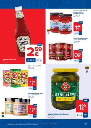 MAXIMA akcijų leidinys Nr. 43 nuo spalio 20 d.