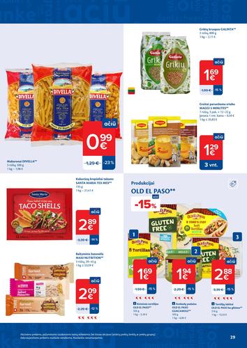 MAXIMA akcijų leidinys Nr. 43 nuo spalio 20 d.