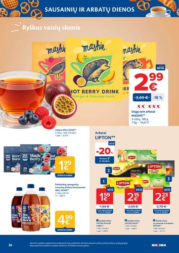 MAXIMA akcijų leidinys Nr. 43 nuo spalio 20 d.