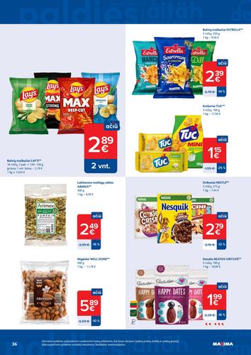 MAXIMA akcijų leidinys Nr. 43 nuo spalio 20 d.