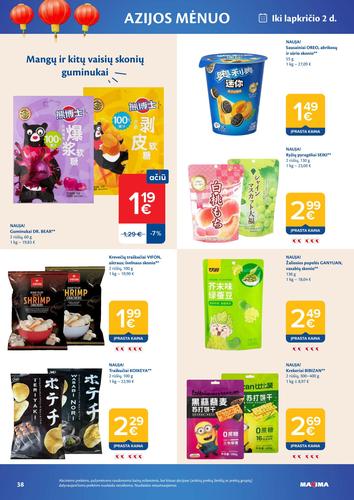 MAXIMA akcijų leidinys Nr. 43 nuo spalio 20 d.
