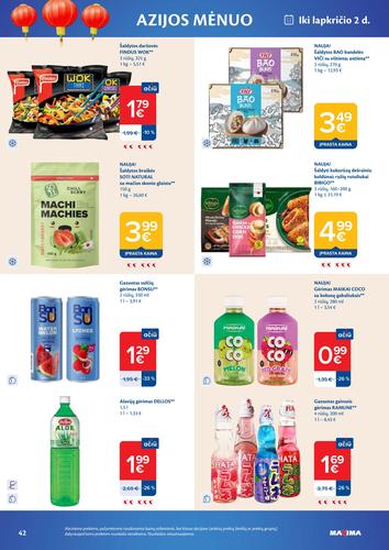 MAXIMA akcijų leidinys Nr. 43 nuo spalio 20 d.