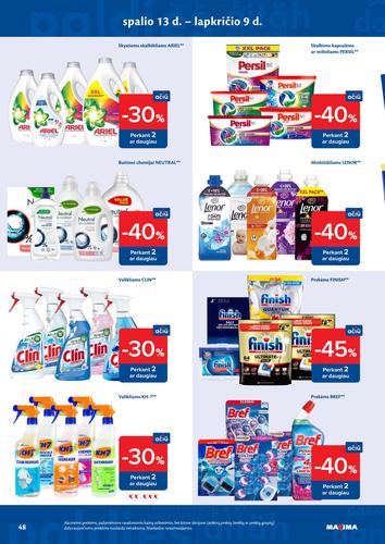 MAXIMA akcijų leidinys Nr. 43 nuo spalio 20 d.