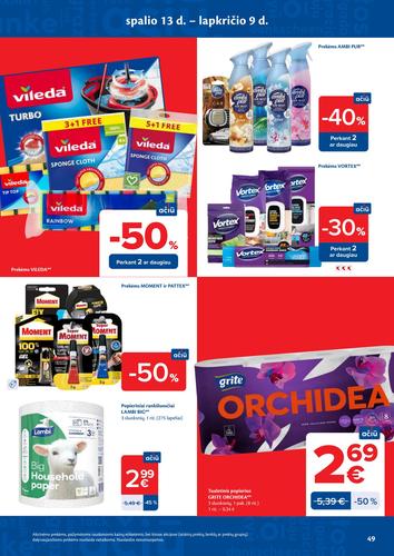 MAXIMA akcijų leidinys Nr. 43 nuo spalio 20 d.