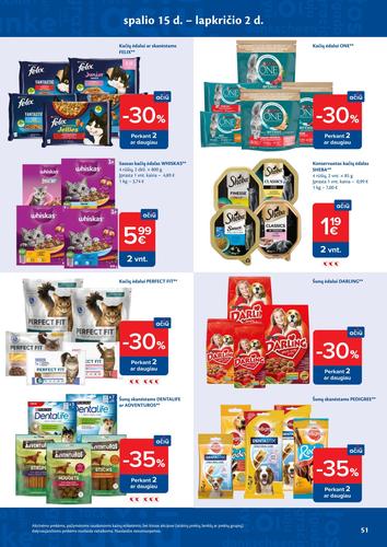 MAXIMA akcijų leidinys Nr. 43 nuo spalio 20 d.