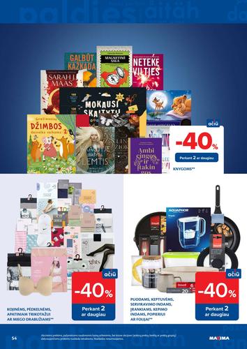 MAXIMA akcijų leidinys Nr. 43 nuo spalio 20 d.