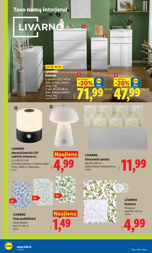 LIDL ne maisto prekių leidinys nuo gegužės 18 d.