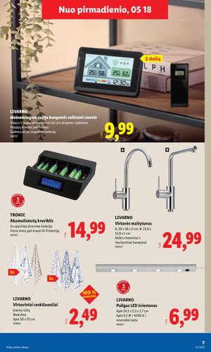 LIDL ne maisto prekių leidinys nuo gegužės 18 d.