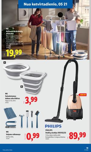 LIDL ne maisto prekių leidinys nuo gegužės 18 d.