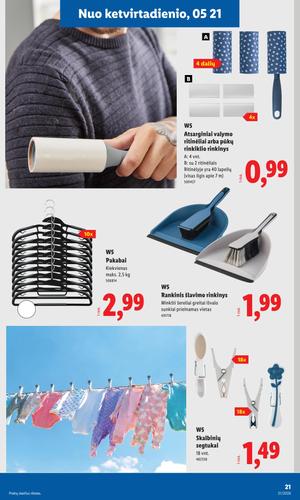 LIDL ne maisto prekių leidinys nuo gegužės 18 d.