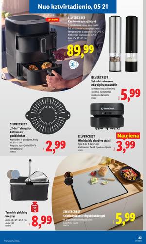 LIDL ne maisto prekių leidinys nuo gegužės 18 d.