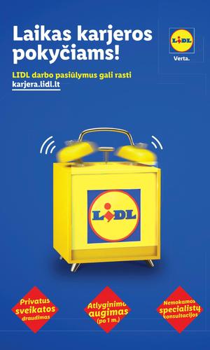 LIDL ne maisto prekių leidinys nuo gegužės 18 d.
