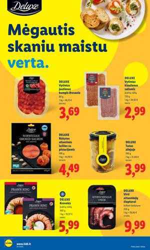LIDL maisto akcijų leidinys nuo liepos 6 d.